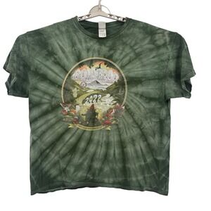 Colortone T-Shirt Mens XL Green Bonnaroo 2022 Music Festival Tie Dye Graphic Tee